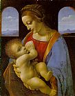 Leonardo da Vinci Madonna Litta painting